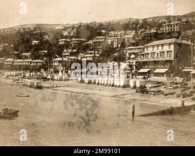 Ventnor, Isola di Wight. Foto Stock