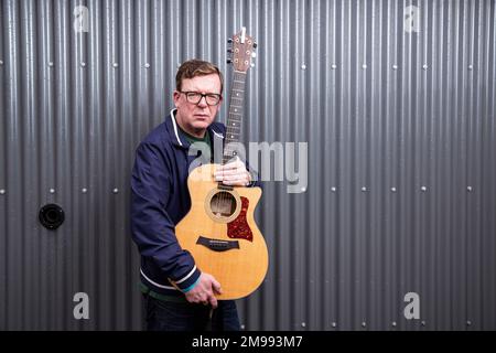 The Proclaimers, fratelli Craig Reid e Charlie Reid, backstage al Goodwood Festival of Speed. Foto Stock