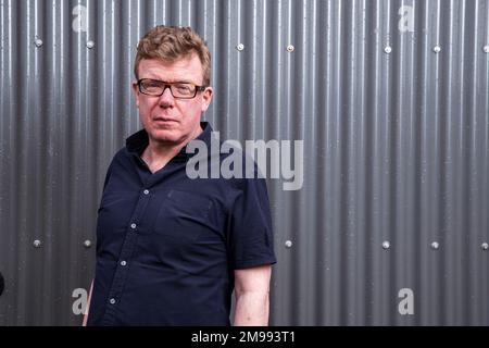 The Proclaimers, fratelli Craig Reid e Charlie Reid, backstage al Goodwood Festival of Speed. Foto Stock