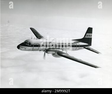 Hawker Siddeley HS748 Series 2A, PK-MHD, di Merpati Nusantara Airlines. Foto Stock