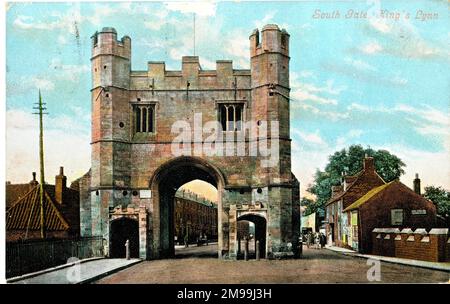 South Gate, King's Lynn, Norfolk. Foto Stock