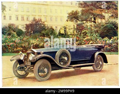 Rolls-Royce Silver Ghost 40-50 hp a sei cilindri Open Touring Car. Foto Stock