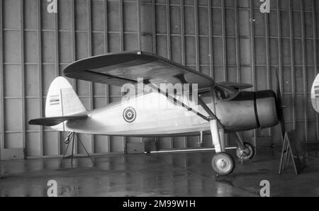 Tipo di comunicazione 1 - Fairchild 24 nel Royal Thai Air Force Museum presso la base dell'aeronautica militare Don Mueang Royal Thai. Foto Stock