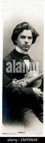 Jan Kubelik (1880-1940), violinista e compositore ceco. Foto Stock