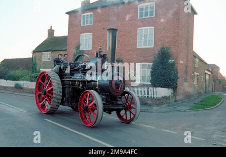 Foster General Purpose Engine, regn. CT6708, numero 14422. Costruito nel 1924 da William Foster & Co. A Lincoln, alimentato da un motore a vapore monocilindrico da 7 NHP. Foto Stock