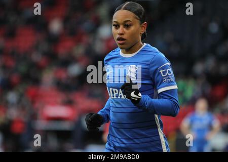 Sheffield, Regno Unito. 16th Jan, 2023. Sheffield, Inghilterra, gennaio 15th 2023 Siobhan Wilson 14 Mid game durante Sheffield United contro Birmingham City a Bramall Lane, Sheffield. (Sean Chandler/SPP) Credit: SPP Sport Press Photo. /Alamy Live News Foto Stock