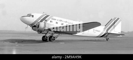 Douglas C-47/DC-3 Dakota G-ANAF di Air Atlantique. Foto Stock