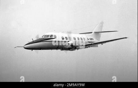 Handley Page HP.137 Jetstream 3M (msn 258). Il prototipo della 3M / C-10A, nel marzo 1969, durante un volo fotografico. Demolito in 1970 dopo che l'aeronautica degli Stati Uniti ha annullato il loro ordine per i Jetstreams del C-10A e il fallimento di Handley Page.. Foto Stock