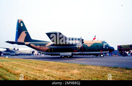 Fuerza Aerea de Chile - Lockheed C-130H Hercules 996 (msn 4496), al RAF Fairford il 18 luglio 1987. (Fuerza Aerea de Chile - Aeronautica Cilena) Foto Stock