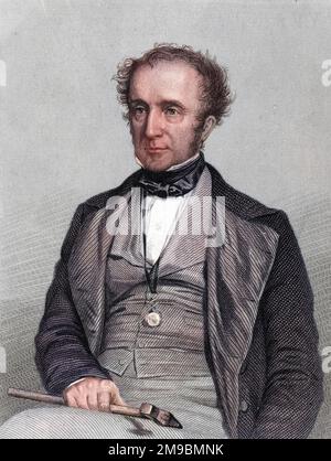 Sir RODERICK IMPEY MURCHISON Geologist, direttore della Scuola di Scienza applicata al settore minerario e delle Arti (!) Foto Stock