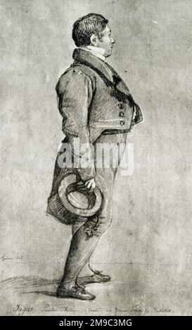 Jean-Auguste-Dominique Ingres, artista francese Foto Stock