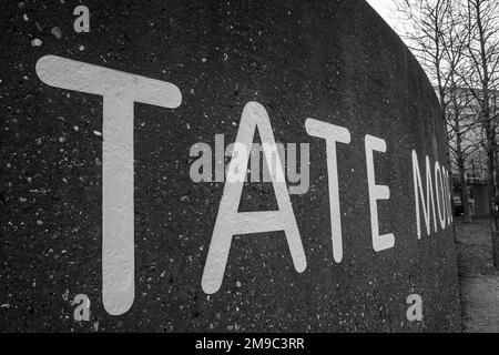 Tate Modern Bankside London Foto Stock