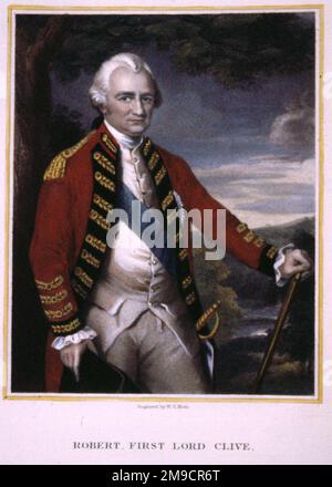 Robert Clive of India (1725-1774) Foto Stock