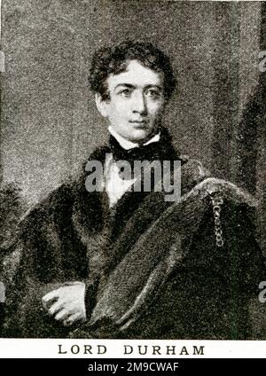 Lord John George Lambton, 1st conte di Durham Foto Stock