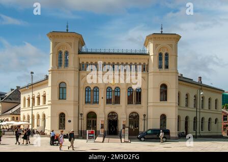 Premio Nobel per la Pace, centro di Oslo, Norvegia Foto Stock