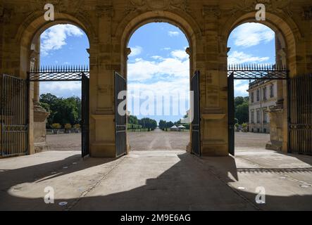 Luneville Castello, ex Luenstadt, Meurthe-et-Moselle Dipartimento, Grand Est Regione, Lorena, Francia Foto Stock