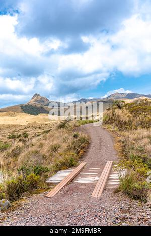 Cayambe Coca Riserva ecologica in Ecuador Foto Stock