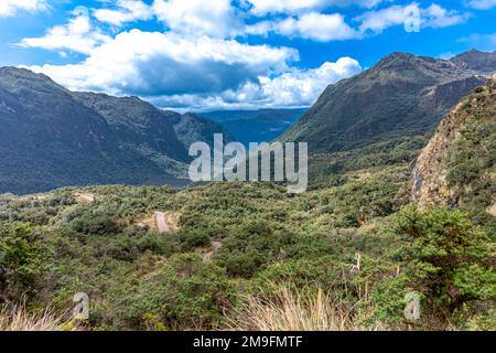 Cayambe Coca Riserva ecologica in Ecuador Foto Stock