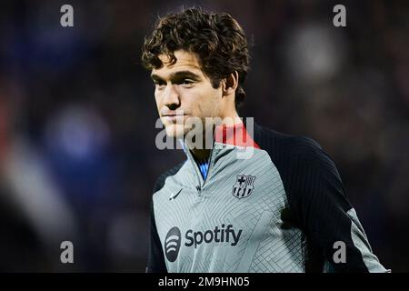 Marcos Alonso (FC Barcellona, n. 17) Foto Stock