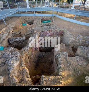 La Necropoli romana di Carmona Foto Stock