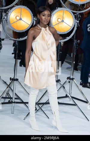 Londra, Regno Unito. 18th gennaio 2023. Nimi Blackwell partecipa alla prima di Fabelmans UK al Curzon Mayfair London il 18, 01, 2023 Credit: Jimmy James/Alamy Live News Foto Stock