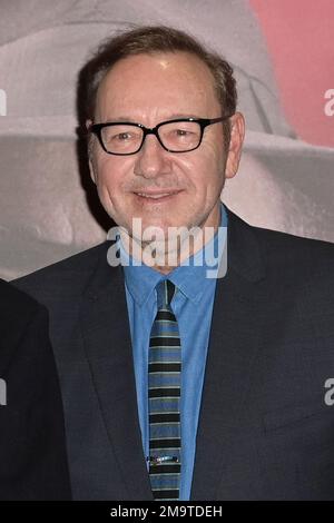 Roma, Italia. 18th Jan, 2023. Kevin Spacey partecipa al tappeto rosso del film 'l'uomo che disegnò Dio' al Cinema Adriano. Credit: SOPA Images Limited/Alamy Live News Foto Stock