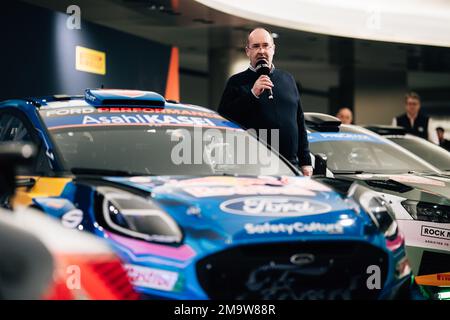 REID Robert, Vice Presidente FIA per il ritratto sportivo durante la Rallye Automobile Monte Carlo 2023, 1st° round del WRC World Rally Car Championship 2023, dal 19 al 22 gennaio 2023 a Monte Carlo, Monaco - Foto Thomas Fenêtre / DPPI Foto Stock