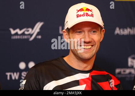 17 OGIER Sébastien (fra), Ritratto ,TOYOTA GR YARIS Rally 1 IBRIDO, TOYOTA durante il WRC World Rally Car Championship 2023, Monte Carlo rally il 19 al 22 gennaio 2023 a Monaco - Foto Jean-Marie farina / DPPI Foto Stock