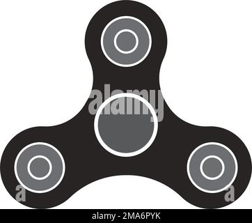 disegno del simbolo dell'illustrazione vettoriale dell'icona spinner Illustrazione Vettoriale