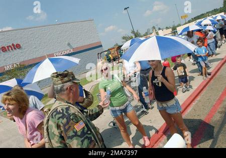 050912-F-7564C-024. Base: Hammond Stato: Louisiana (LA) Paese: Stati Uniti d'America (USA) Scene Major Command mostrato: AR Foto Stock