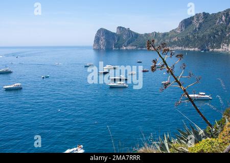 Italia -Costiera Amalfitana nel villaggio di Nerano Foto Stock