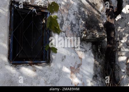 Grecia, Dodecaneso, isola di Rodi, villaggio tradizionale Platanias Foto Stock