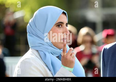 01.10.2022, Francia, , Parigi - Sheikha Hissa bin Hamdan al Maktoum, proprietario di cavalli. 00S221001D869CAROEX.JPG [VERSIONE MODELLO: NO, VERSIONE MODELLO: NO (C) CARO Foto Stock