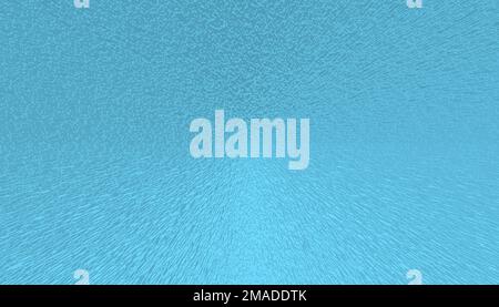 Dipinto astratto monocromatico blu con molti elementi grafici, spazio di copia Foto Stock