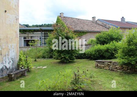 casa di joan d'arc domrémy-la-pucelle in loraine (francia) Foto Stock