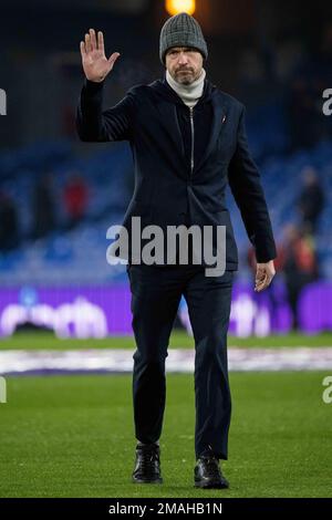 LONDRA, INGHILTERRA - GENNAIO 18: manager Erik Ten Hag del Manchester United durante la partita della Premier League tra Crystal Palace e Manchester United Foto Stock