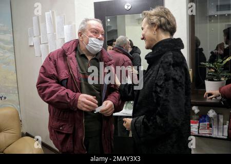 Non esclusiva: ODESA, UCRAINA - 19 GENNAIO 2023 - Ambasciatore straordinario e plenipotenziario della Repubblica federale di Germania in Ucraina Anka Fel Foto Stock