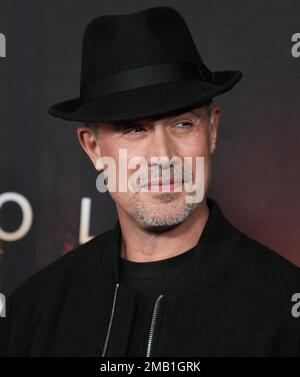 Los Angeles, Stati Uniti. 19th Jan, 2023. Freddie Prinze Jr. Arriva al WOLF PACK Los Angeles Premiere di Paramount che si tiene all'Harmony Gold di Los Angeles, CA giovedì 19 gennaio 2023. (Foto di Sthanlee B. Mirador/Sipa USA) Credit: Sipa USA/Alamy Live News Foto Stock