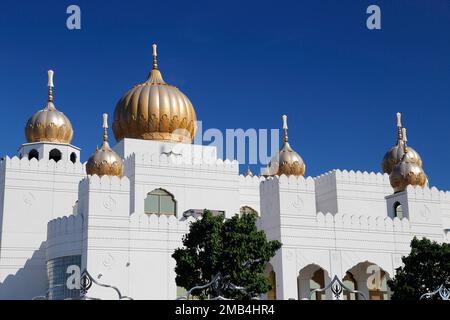 Architettura, tempio indiano, Montreal, Provincia del Quebec, Canada Foto Stock