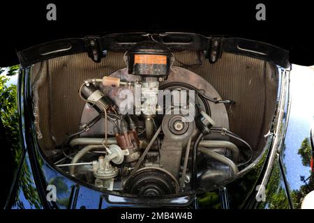 VW Beetle Engine 30hp 1959, Classic Days Berlino, Berlino, Germania Foto Stock