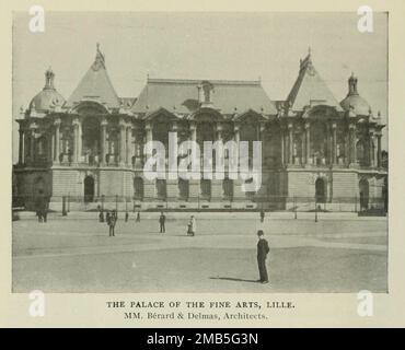 Il Palazzo delle Belle Arti, Lille mm. Berard & Delmas, Architetti dall'articolo ' ARCHITETTURA RECENTE IN FRANCIA. Di Barr Ferree dalla rivista Engineering MAGAZINE DEDICATA AL PROGRESSO INDUSTRIALE Volume VIII Ottobre - Marzo 1895 NEW YORK The Engineering Magazine Co Foto Stock