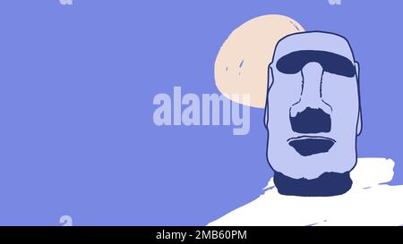 progettazione di illustrazioni e disegni di diapositive del piano della lezione in cui è possibile aggiungere immagini o informazioni di testo Foto Stock