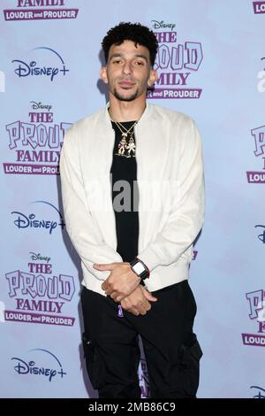 Los Angeles, California. 19th Jan, 2023. Khleo Thomas al Arrivi per LA FAMIGLIA ORGOGLIOSA: Premiere PIÙ FORTE E PROUDER, Nate Holden Performing Arts Center, Los Angeles, CA 19 gennaio 2023. Credit: Priscilla Grant/Everett Collection/Alamy Live News Foto Stock