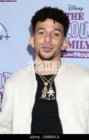 Los Angeles, California. 19th Jan, 2023. Khleo Thomas al Arrivi per LA FAMIGLIA ORGOGLIOSA: Premiere PIÙ FORTE E PROUDER, Nate Holden Performing Arts Center, Los Angeles, CA 19 gennaio 2023. Credit: Priscilla Grant/Everett Collection/Alamy Live News Foto Stock