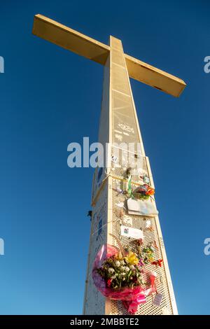 La croce (La Cruz) di Benidorm Foto Stock