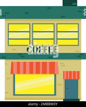 Casa appartamento icona. stile piatto Illustrazione Vettoriale