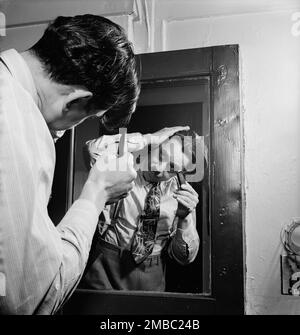 Ritratto di Cab Calloway, Columbia studio, New York, N.Y., ca. Marzo 1947. Foto Stock