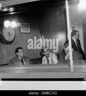 Ritratto di Cab Calloway, Columbia studio, New York, N.Y., ca. Marzo 1947. Foto Stock