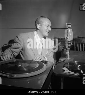 Ritratto di Tommy Dorsey, WMCA, New York, N.Y., ca. Ottobre 1947. Foto Stock