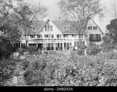 Taylor, Myron C., MR., residenza e terreni, Locust Valley, Long Island, New York, 1928 novembre Foto Stock